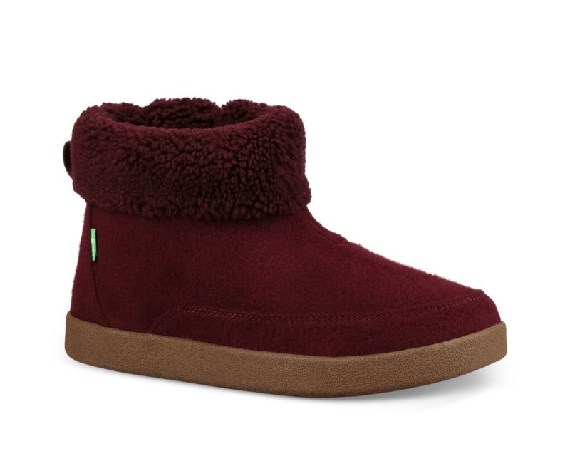 Bottes Sanuk New Bootah Femme - Chocolat PSAWIG964